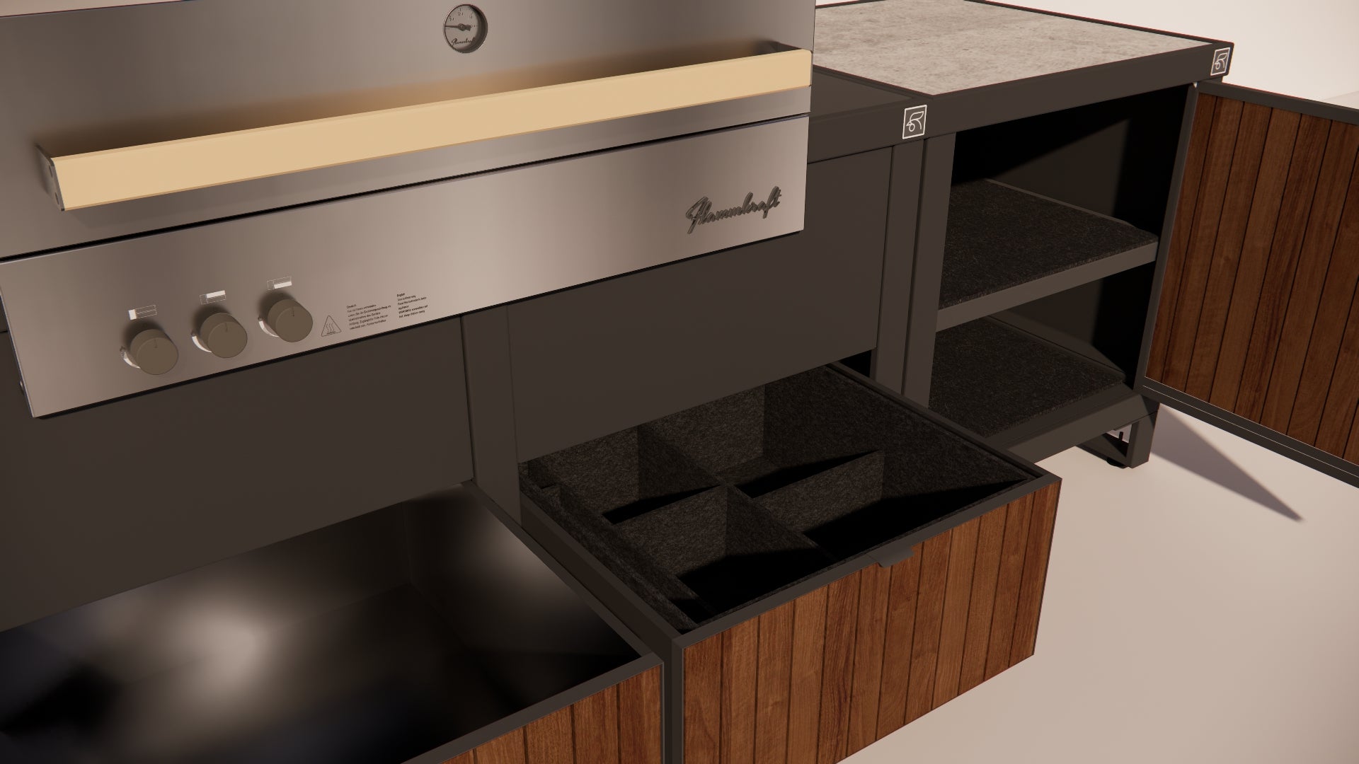 Gasgrill | Aufbau 2
