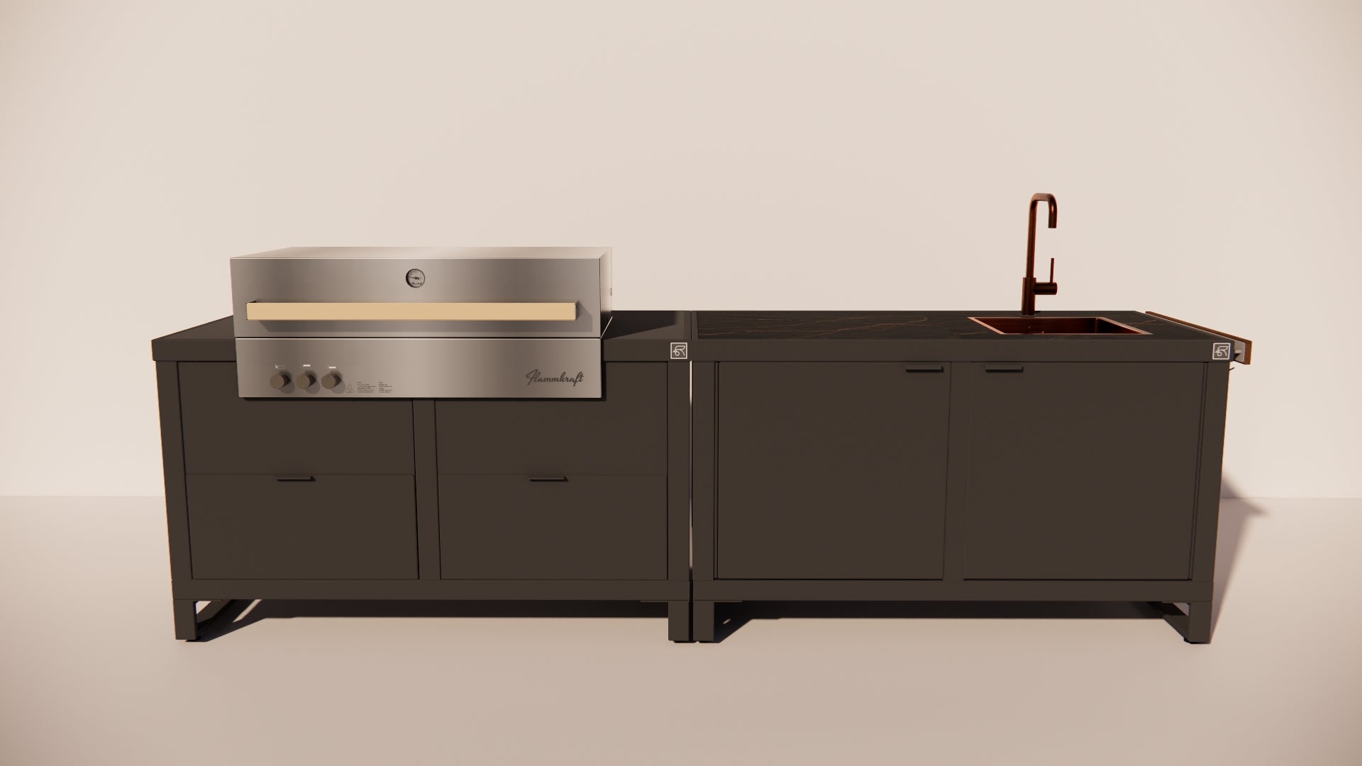 Gasgrill | Aufbau 3