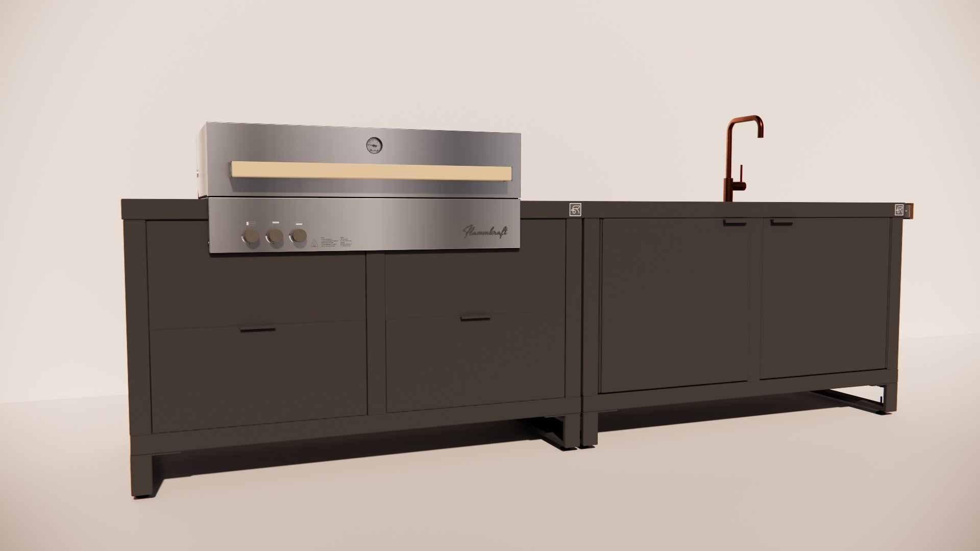 Gasgrill | Aufbau 3
