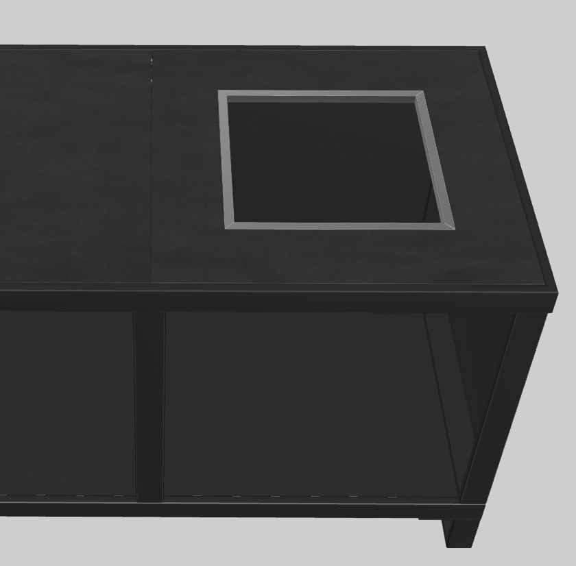 One-Q built-in system (right)