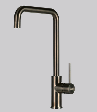 Spoelbak en Kraan Gun Metal