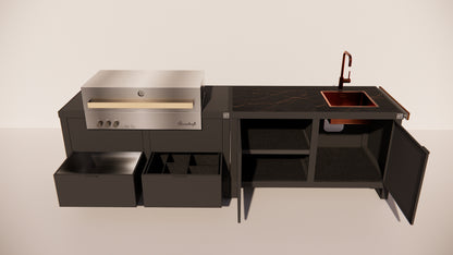 Gasgrill | Aufbau 3