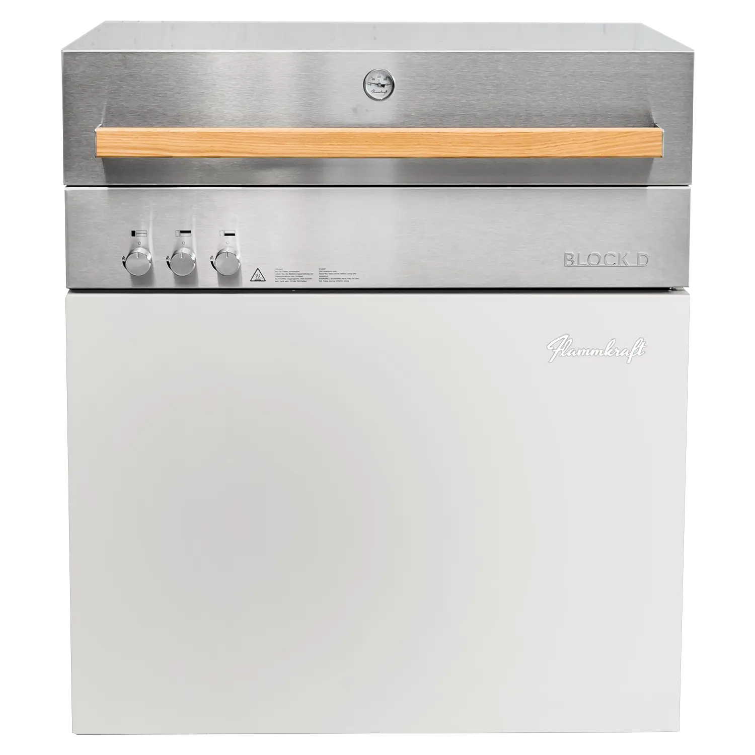 Flammkraft BLOCK D (Gen. 5) Einbaugrill