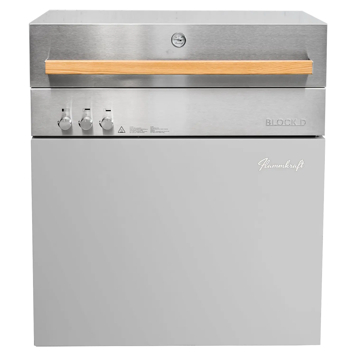 Flammkraft BLOCK D (Gen. 5) Einbaugrill